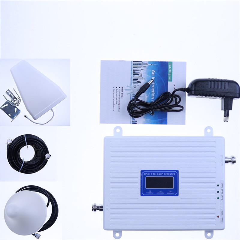 

Усилитель мобильного сигнала 4G/5G для трех сетей для дома