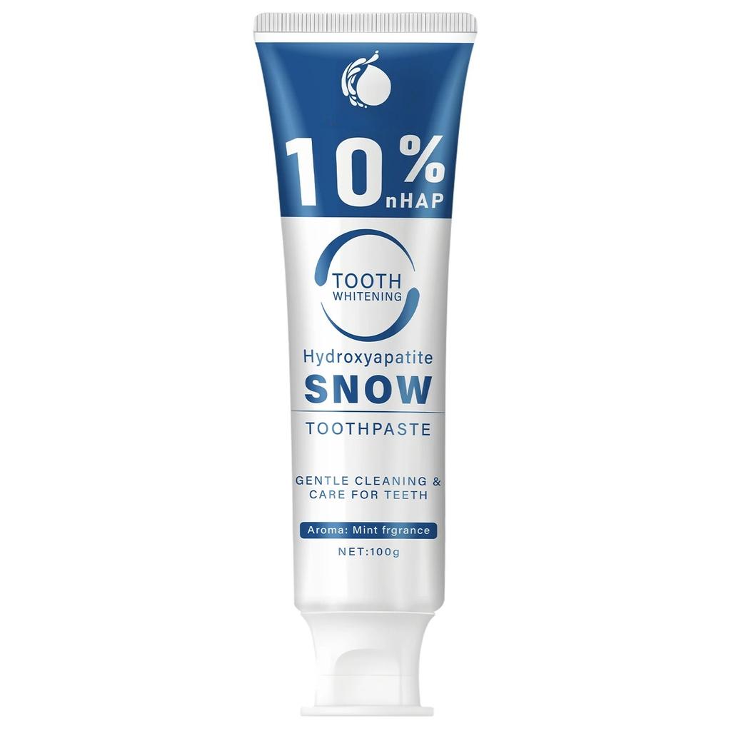10% Nano Whitening Toothpaste, Hydroxyapatite Cleans Teeth, Deep Cleans Teeth, Fresh Breath Toothpaste, Home Use and As a Gift for Family and Friends