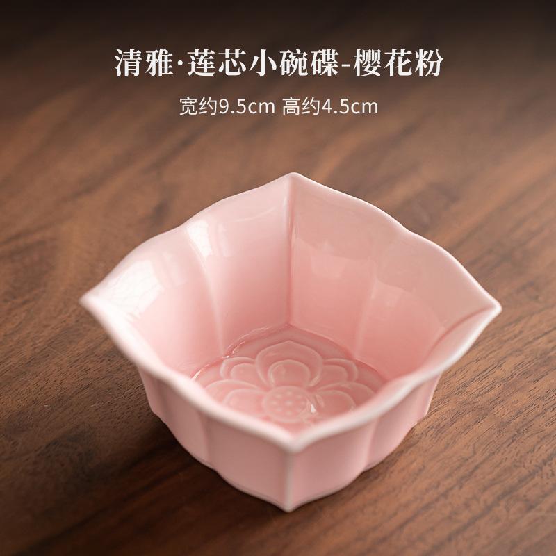 Elegante Lotus-Kern-Quadrat-Obstschalen Japanische Süßspeisenplatte Obstschalen Kuchen-Display-Ständer Serviertablett Cafés Dekoration Handwerk