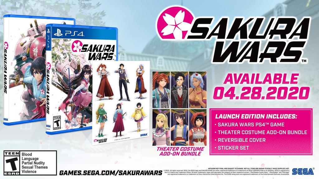 Sakura Wars North PS4 (Import America) -