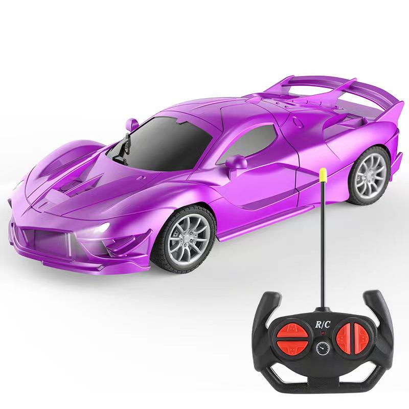 Rechargeable Pink Princess Remote Control Drifting Sports Car Toy
