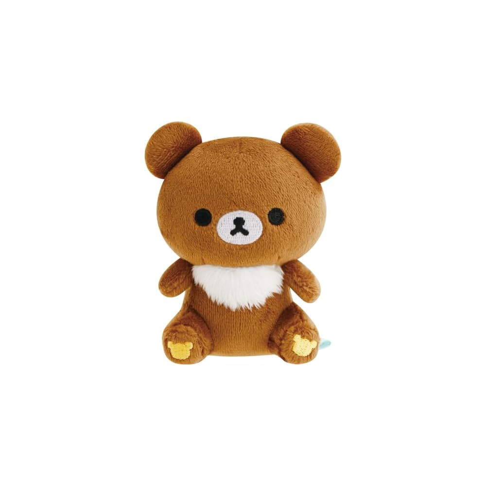 San-X Rilakkuma Cozy Home Plush Toy Brown Bear 75mm x 60mm x 40mm