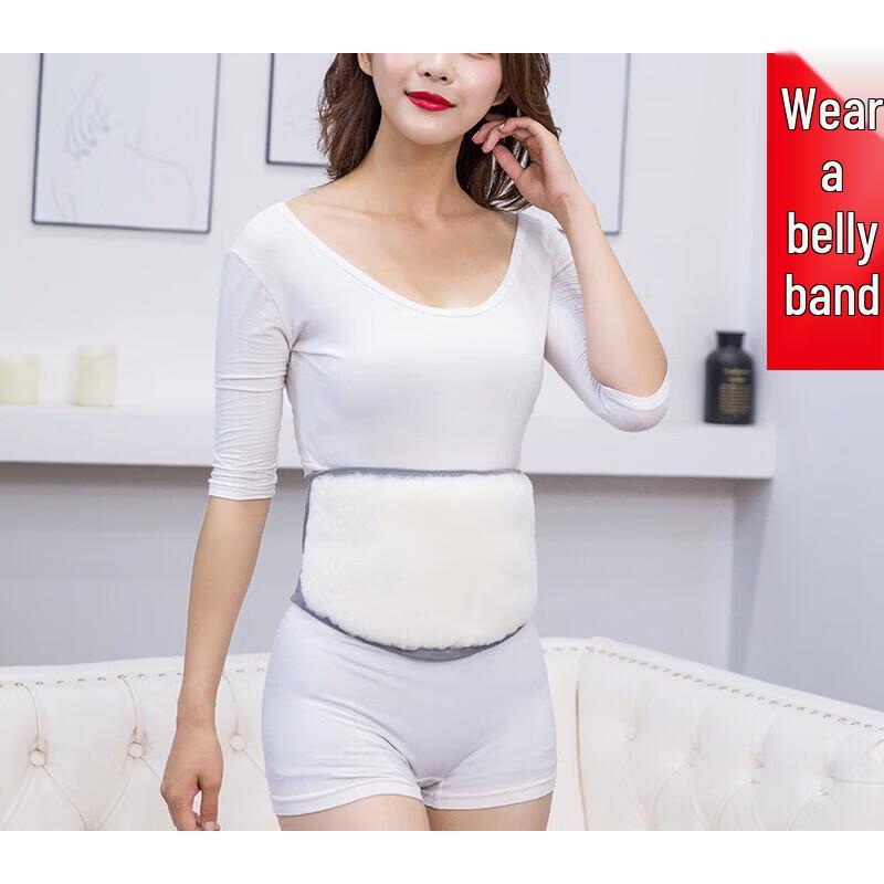 JINGGENG Winter Wool Cashmere Warm Waist Support Belt