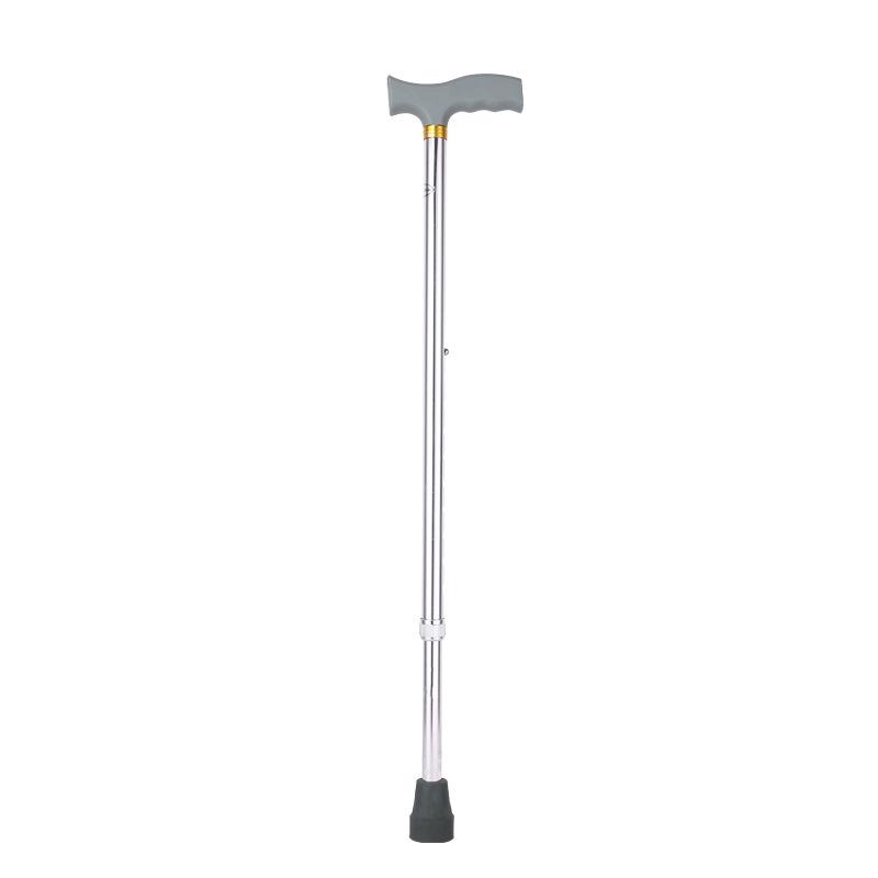 Lightweight Non-Slip Aluminum Walking Stick for Seniors - Telescopic & Stable Hiking Cane