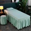 Custom Size with Hole Beauty Salon Massage Table Bed Sheet Bedskirt Skin-Friendly Massage Sheet SPA Full Cover Funda Camilla