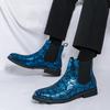 Fashion Nightclub Boots For Men Chelsea Business Boots Men'S Anti Slip Colorful Party Comfortable Outdoor Shoes Motorcycle Boot