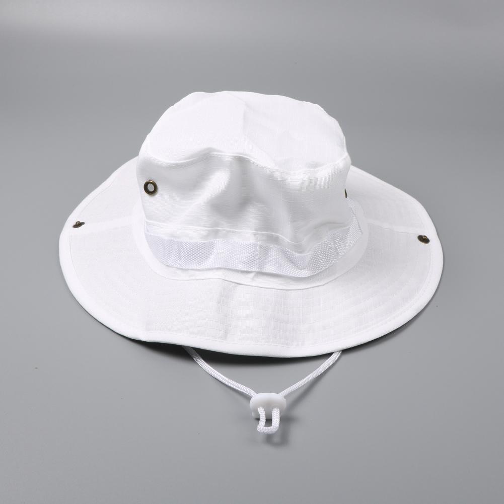 

Чоловічий камуфляжний капелюх тактичний US панама літній капелюх для полювання, походів, активного відпочинку, камуфляжна сонцезахисна кепка Black