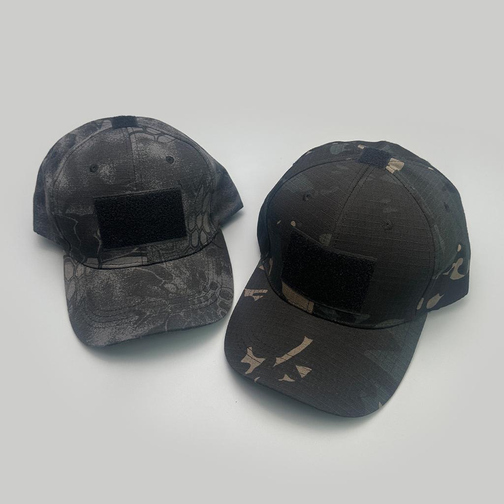 Camouflage Velcro Hardtop Outdoor Baseball Cap Men'S And Women'S Shade Sports Cross-Border Military Fan Special War Cap