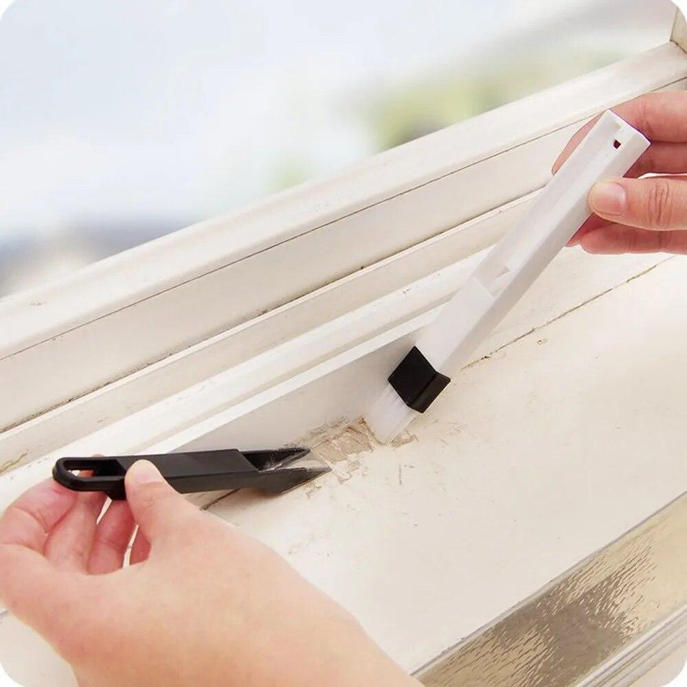 Multifunctional Brush Slot Window Computer Cleaning Tool Kitchen Cleaning Brush