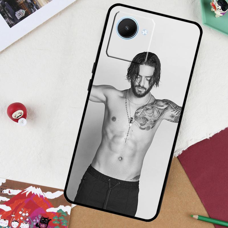 Singer Maluma For Realme GT7 Pro GT 6T 5 6 C67 C75 C61 C55 C53 C51 C21Y C25S 10 11 12 13 14 Pro Plus Case
