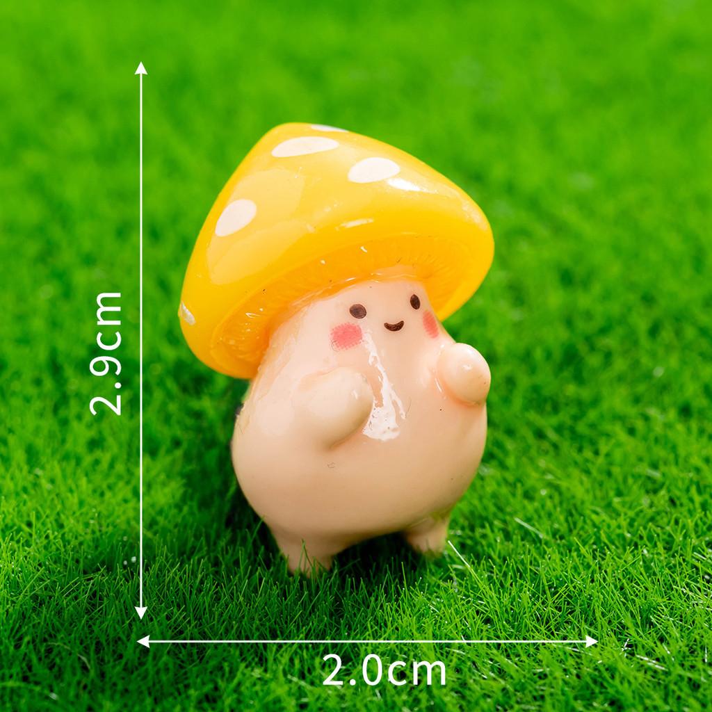 Micro Mushroom Landscape Elf Resin Ornaments For Desktop Creative Decoration