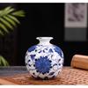 Antique Blue and White Chinese Porcelain Vase - European & American Handicraft for Flower Arrangements