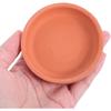 6 Pcs 3 inch Terracotta Pots Saucers Drip Trays Terracotta Planter Tray Water Catcher Round Durable Thicker Saucers for Indoor Planters Succulents