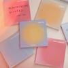 2 Pack Gradient Color Sticky Note Pads Self-adhesive Smooth Writing Scrapbooking DIY Notepad Stationery School Supplies