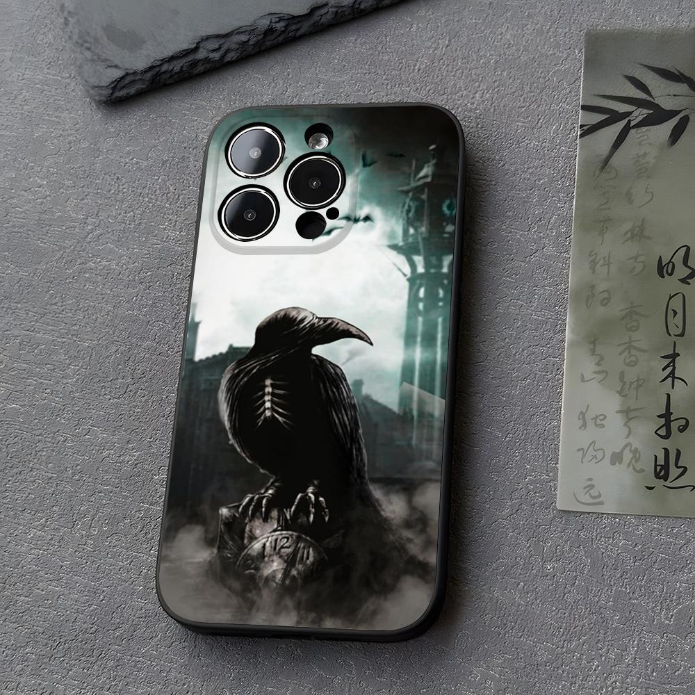 Thriller T-THE-C-CROWS Phone Case Funda For Iphone 13 17 16 11 15ProMax 14 12 Pro Xs Max Mini Xr X 7 8 6 6s Plus Covers