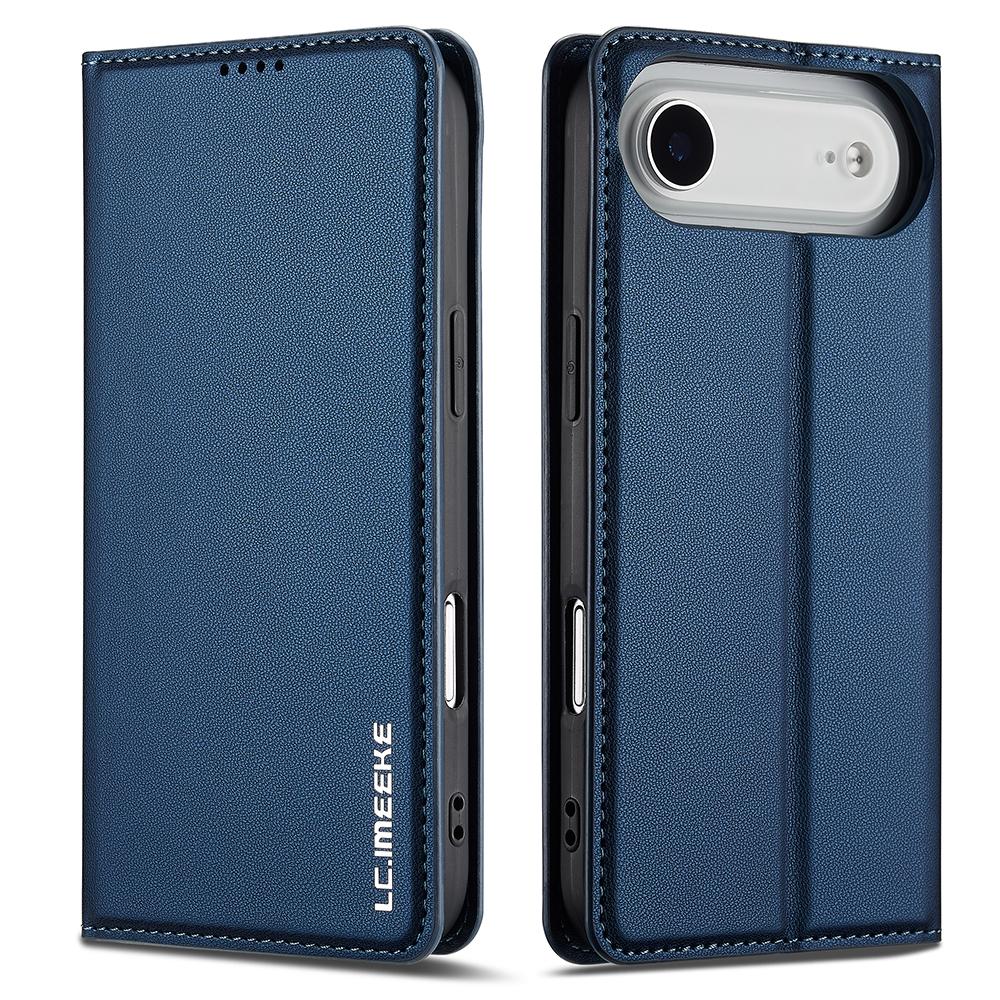 LC.IMEEKE L1 Series for iPhone 17 Air Case PU Leather Wallet Stand Protective Phone Cover