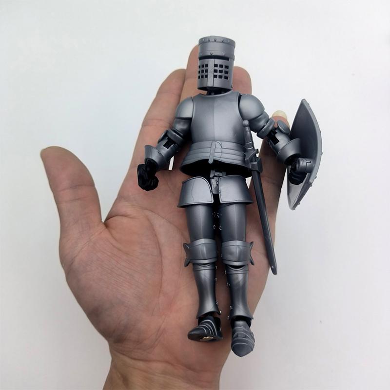 Knight Action Figures Paladin 13 Jointed Movable Shapeshift Robot 3D Printed Mannequin Character Assembl Toys Kids Gifts