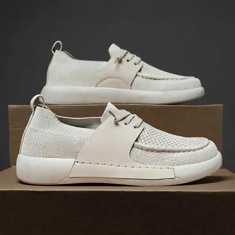 Fashion Tied Spring-autumn Sneakers Size 37 Oxford Men's Formal Dress Black Formal Shoes For Men Sports Holiday Funny Joggings