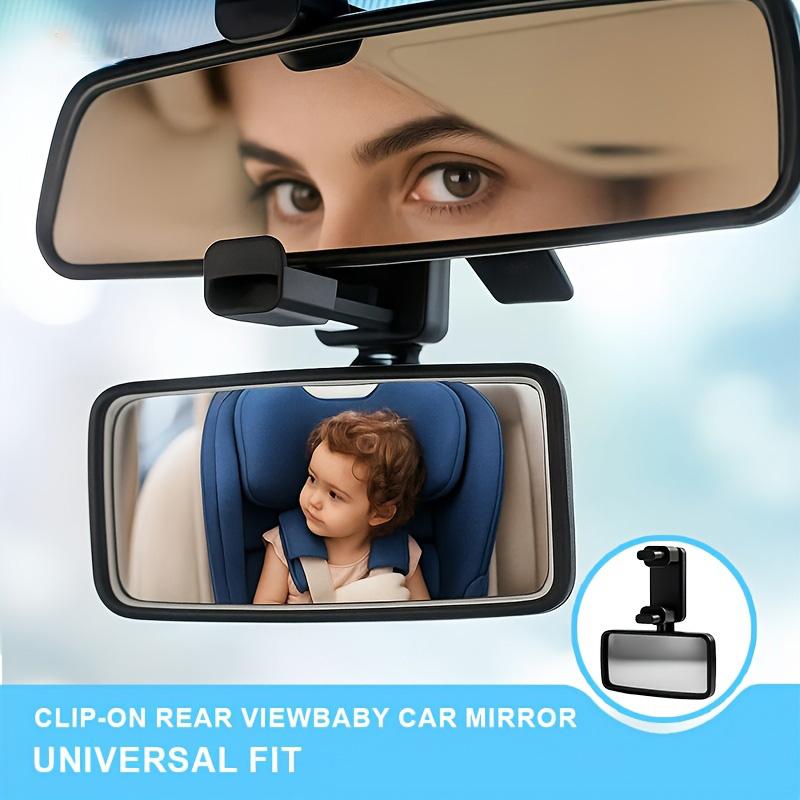 Car Auxiliary Mirror Car Baby Observing Mirror Rearview Baby Mirror 360-Degree Rotation Safe Driving Auto Interior Accessories Interior Mirrors6