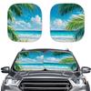 Car Sunshade Bohemian Wind Visor Aluminum Foil Sun Shield Car Sunshade Printing