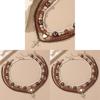 Punk Style Geometric Necklace With Heart Pendant And Pearl Layering For Womens Daily Wear