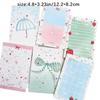 300 sheets Blue fresh small sticky note, can be used as a handheld account decoration, student portable notebook