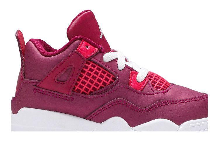 Kids' Sneakers Jordan 4 Retro Valentine's Day (2019) (TD) True Berry/Rush Pink-White