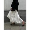 Western Style Spring New Balloon Skirt Fashion Casual Simplicity Solid All-Match High Waist Pettiskirt Skirt