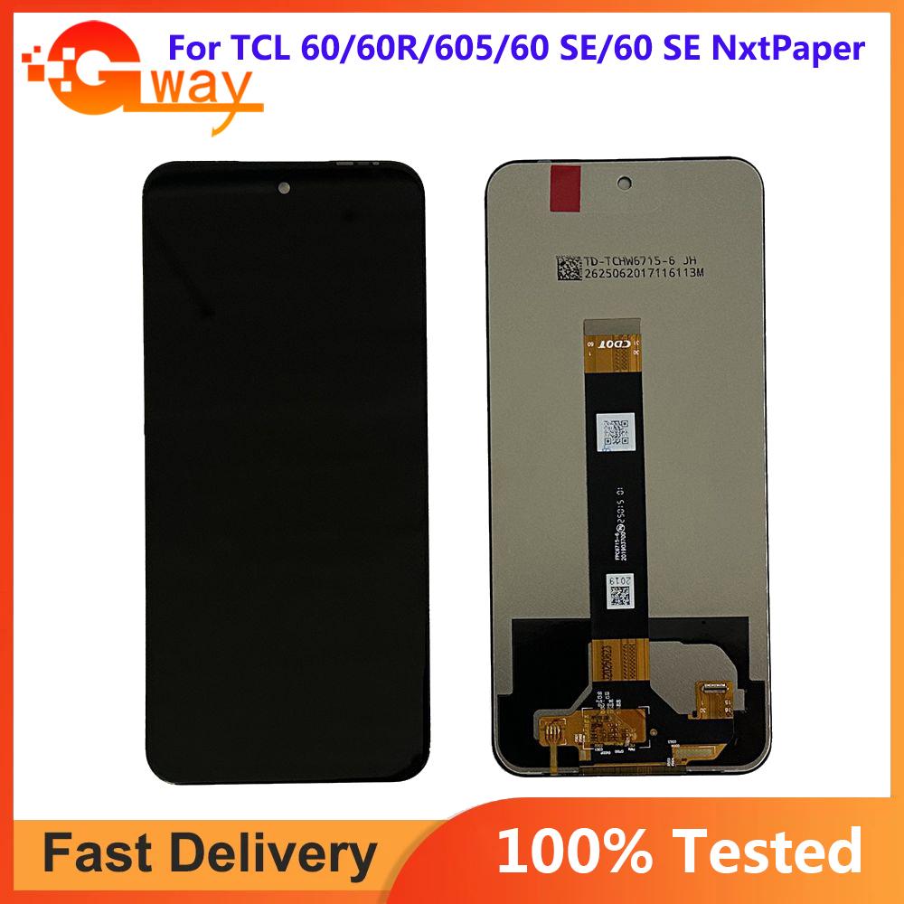 LCD Screen and Digitizer Full Assembly For TCL 60