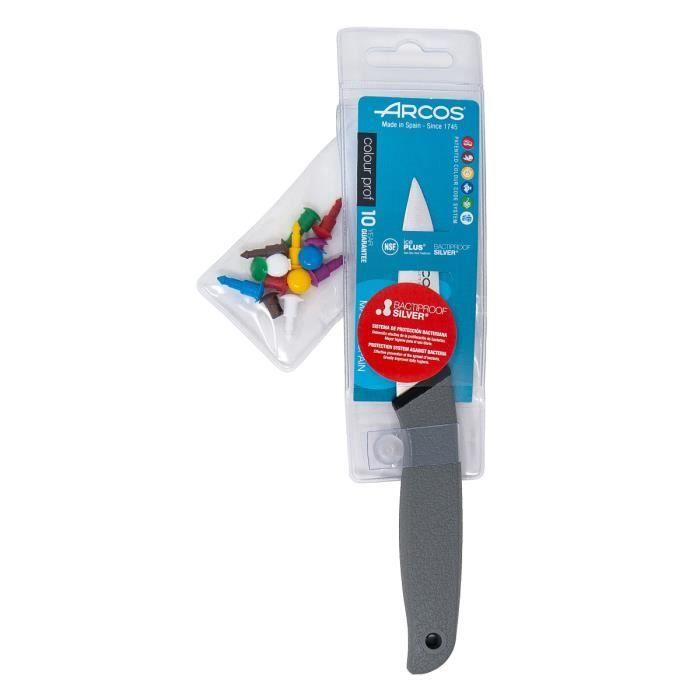 Paring Knife - ARCOS - Colour Prof - 100 Mm - Nitrum® Stainless Steel - Ergonomic