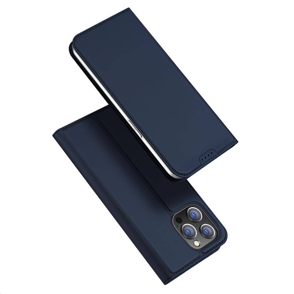 Dux Ducis Wallet Flip Case für iPhone 15 Pro Max - Blau
