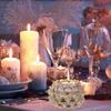 Holders Christmas Candlestick Decorations Centerpiece Candlesticks Adorn Party Stand