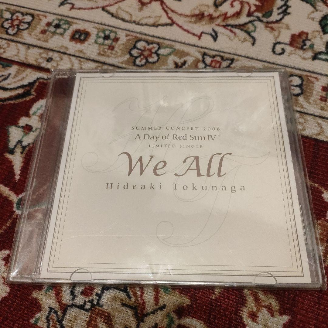 

[USED] Hideaki Tokunaga We All Limited Edition Visitors Limited Single
