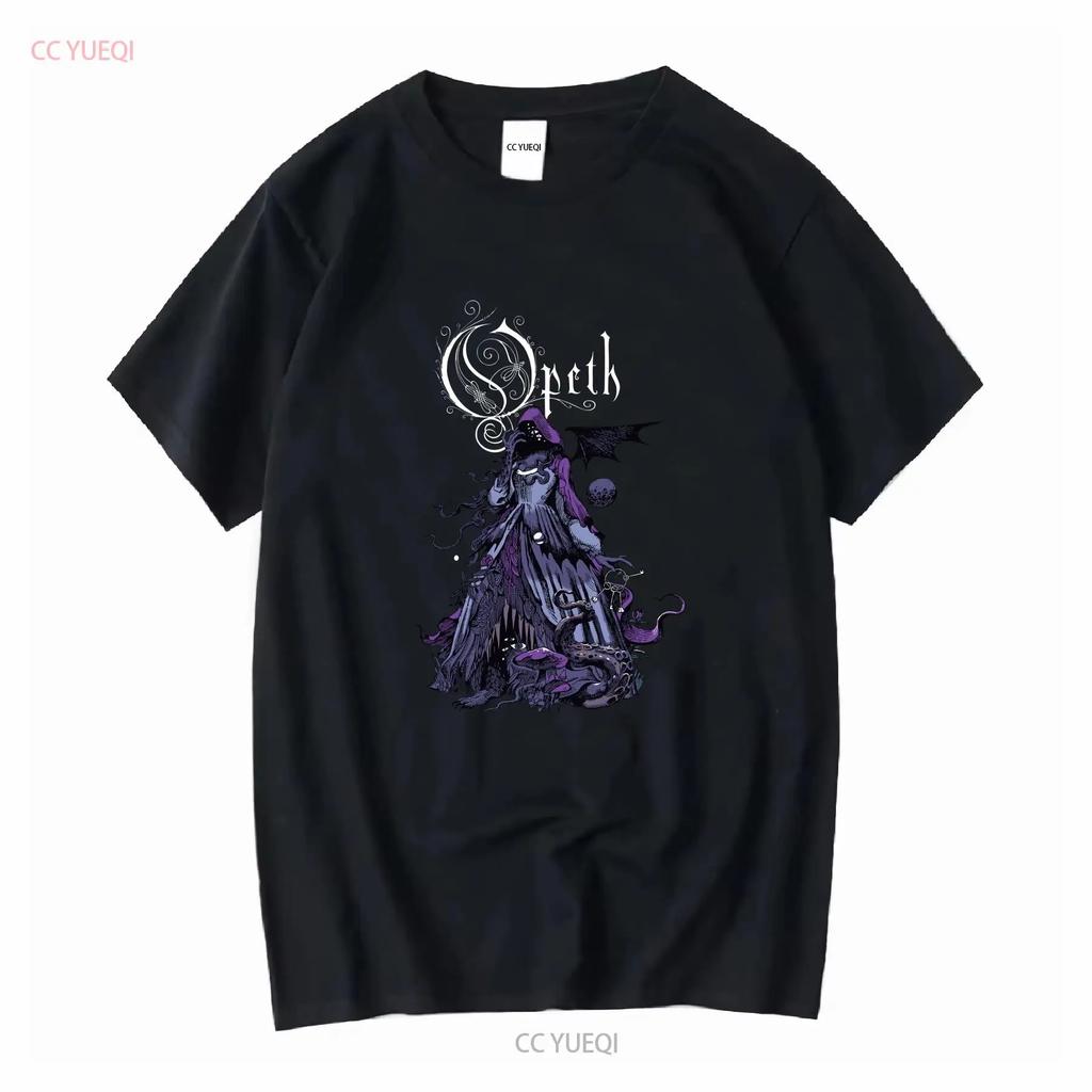 Limited Nwt Opeth Sweden Progressive Rock Band Metal Music T Shirt S 4xl Vintage Washed Comfortable Homme Unisex