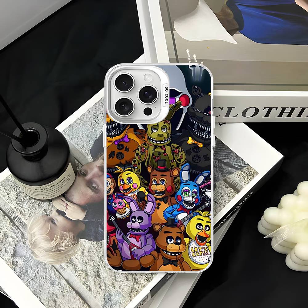 Game F-Five N-Nights At F-FreddyS For IPhone 17 16 15 14 13 12 11 Pro Max Plus Matte Color Back Phone Cover