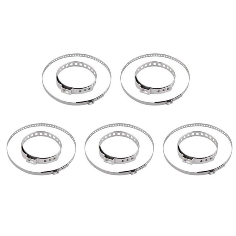 10/20Pcs Stainless Steel Adjustable AXLE CV Joint Boot Crimp Clamp Kit 31- 41mm 70- 125mm