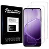 Tempered Glass for Oppo A6 4G/A6 5G/A6x 4G/A6x 5G/A6T 4G/A6T 5G/A6S 4G/A6S 5G/A6K 5G [Pack 2] Screen Protector Glass Film Phonillico®