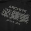 Oversized Archive Scenograph Hoodie - Black