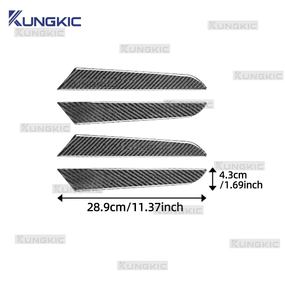 Real Soft Carbon Fiber Car Window Lift Button Panel Decor Sticker For Mazda CX-5 KF 2017 2018 2019 2020 2021 2022 2023 2024 2025