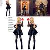 Atemberaubendes Death Note Misa Amane Imitationskleid für Frauen Cosplay Halloween-Outfit