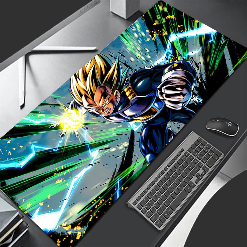 Gaming Mouse Pad Design Non-slip Rubber Sewn Edge Dragon Ball Extended Desk Mat HD Keyboard Pad Gamers And Office Work Mousepad