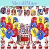 The Amazing Digital Circus Balloon Set Paper Material European And American Style Perfect For Birthday Parties