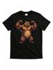 Unisex T-shirt I Love Bear Funny Gay Daddy LGBTQ Pride Cartoon Style Muscle T-Shirt Ilb5633087-At Black Product Ima