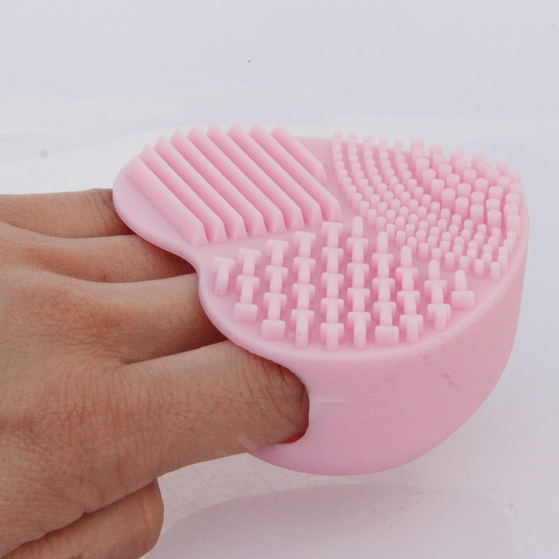 Make Up Brushes Wash Brush Silica Glove Scrubber Board Cosmetic Cleaning Tools For Makeup Brushes