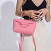 IELGY Niche Design Handbag, Simple Texture Lychee Pattern Versatile Messenger Bag