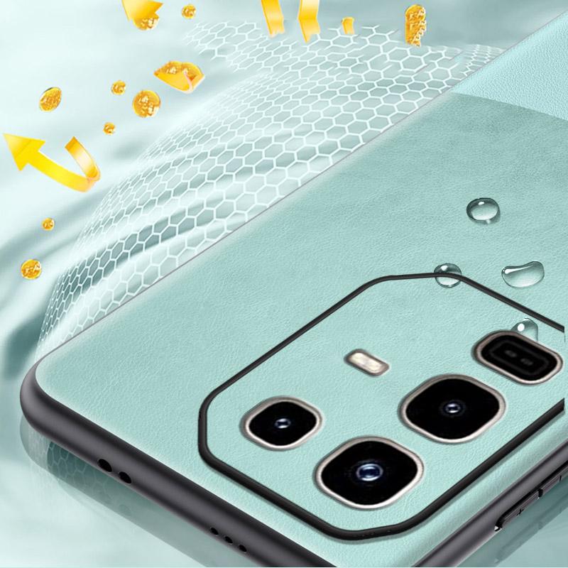 Luxury Leather Leather Back Phone Case For Infinix Note 50 Pro+ Plus 50X 50S Silicone Case For Infinix Note50Pro Plus Back Cover