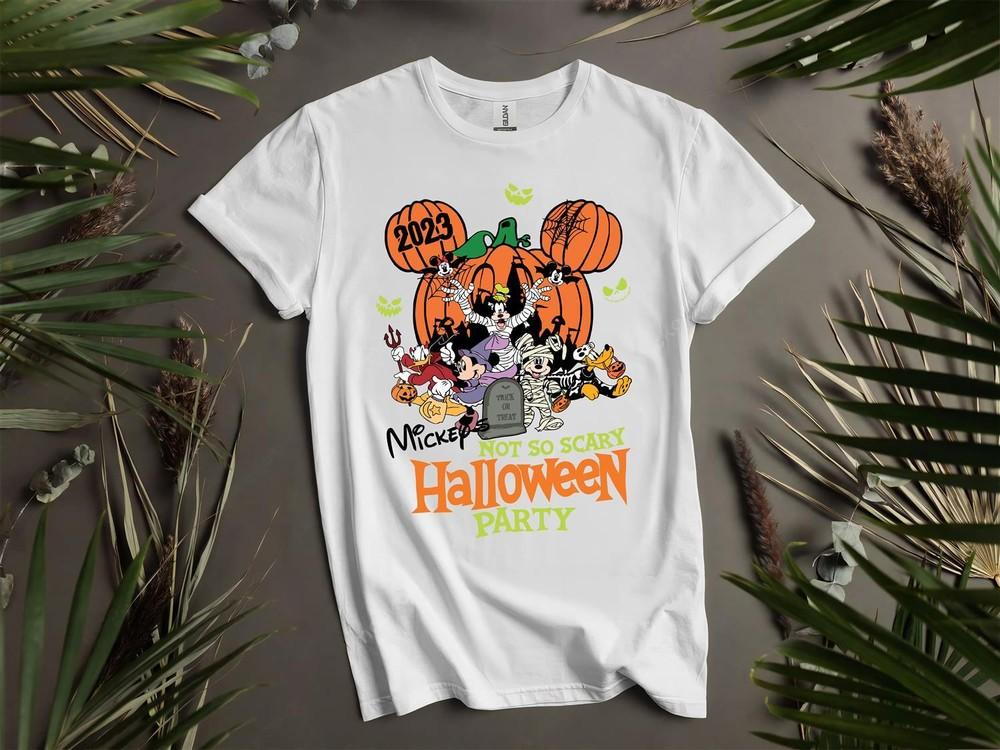 Mickey Mouse Halloween Party Tshirt T shirt Men Women Unisex Tshirt L134 Unisex T-Shirt S