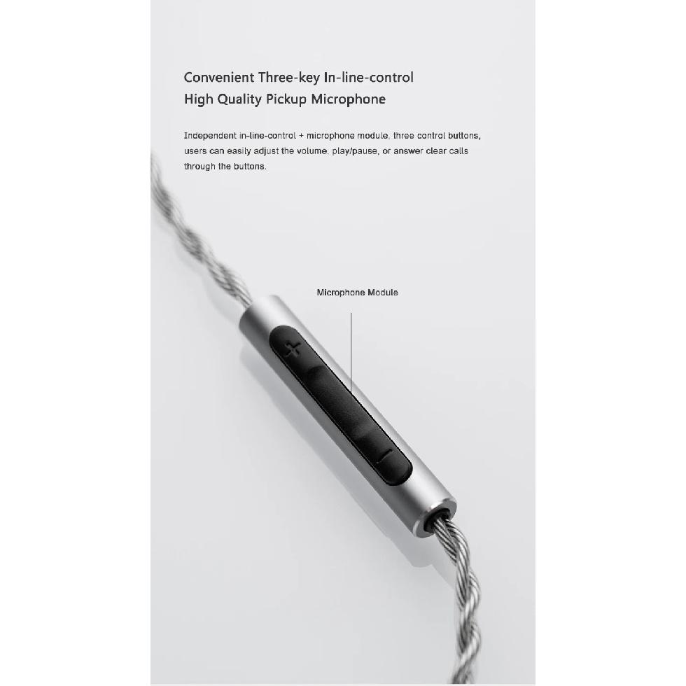 MOONDROP FREE DSP USB-C Earphone Upgrade Cable Fully Balanced Audio Output In-Ear Headphones Line