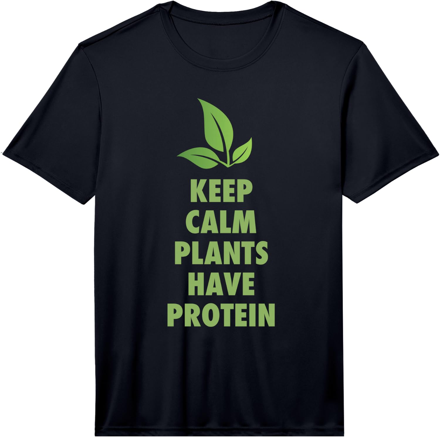 Stay Calm Plants Funny Gift Fun Performance Unisex T-Shirt L