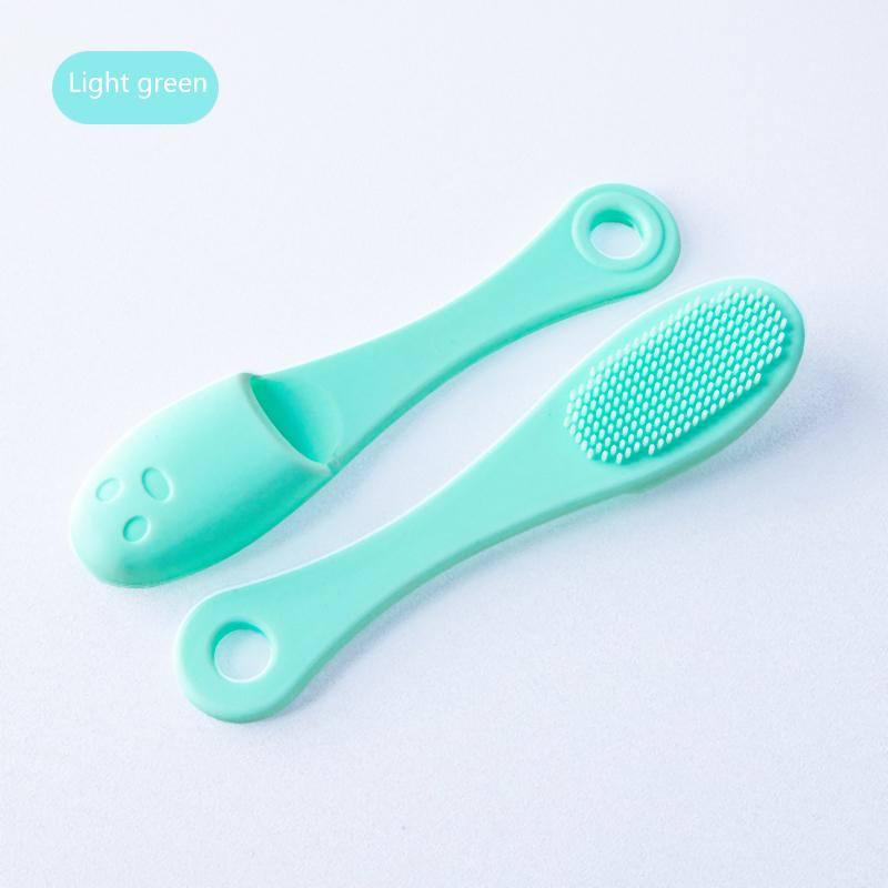 Silikon-Nasenbürste, Gesichtsporenreiniger, tragbare doppelseitige Massagebürsten zur Mitesserentfernung, Schönheitsreinigungswerkzeug, Gesichts-Nasenpeeling